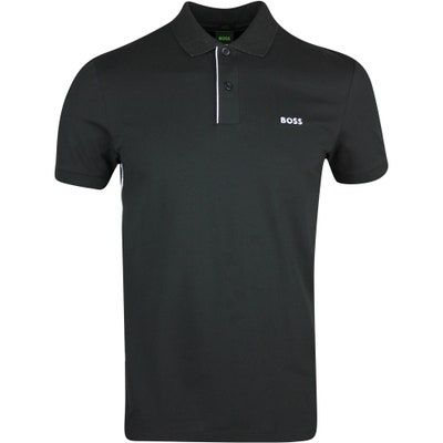 BOSS Golf Shirt - Paule 2 Slim - Black PS23