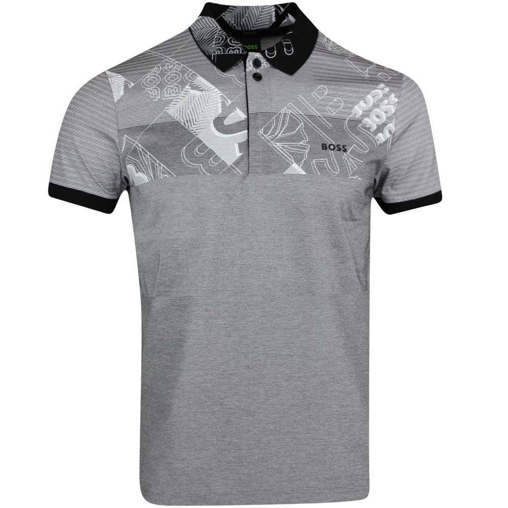 BOSS Golf Shirt - Paule 5 Slim - Black SP22