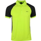 BOSS Golf Shirt - Pauletech Slim - Acid Lime SP23