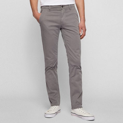 BOSS Golf Trousers - Schino Slim Pant - Dark Grey SP22