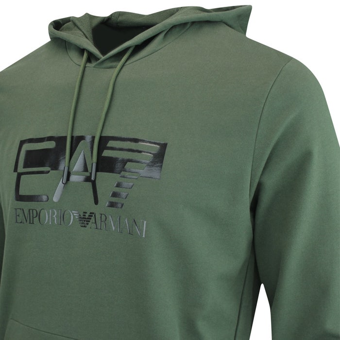 EA7 Golf Pullover - Visibility Hoodie - Duffle AW23
