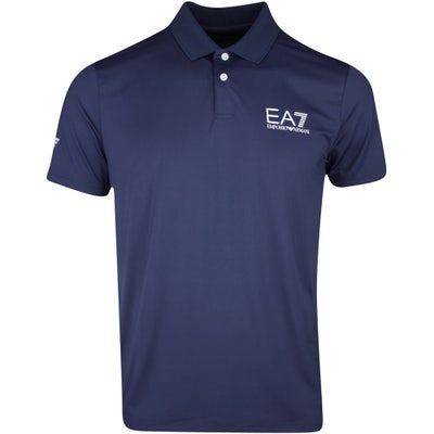 EA7 Golf Shirt - Ventus7 Sport Polo - Navy AW23