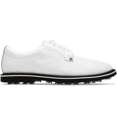 G/FORE Golf Shoes - Embossed Gallivanter - Snow - Onyx 2023