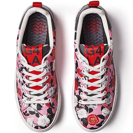 G/FORE Golf Shoes - Roses Disruptor - Pink Floral 2019