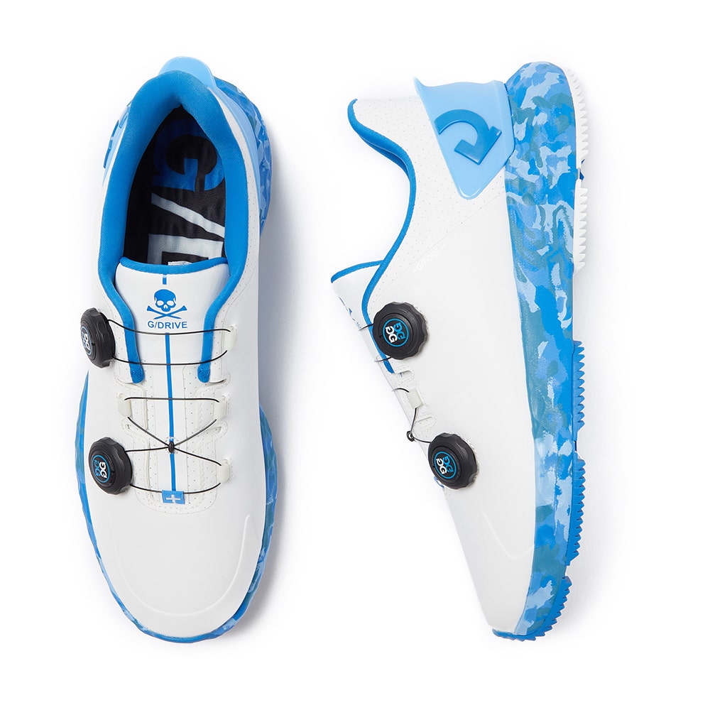 G/FORE Golf Shoes - Perforated G/DRIVE - Cielo Camo SP23