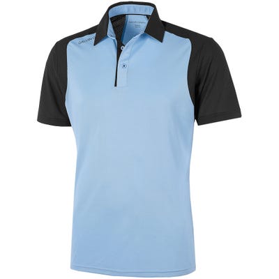 Galvin Green Golf Shirt - Massimo - Blue Bell - Black AW22