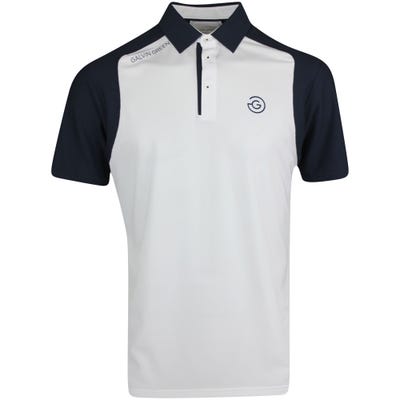 Galvin Green Golf Shirt - Massimo - White SS22