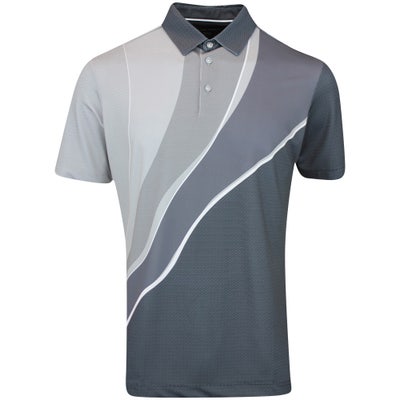 Galvin Green Golf Shirt - Mico Ventil8 - Black AW23