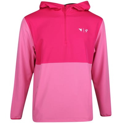 Golfposer x Macade Golf Jacket - QZ Hoodie - Hot Pink 2022