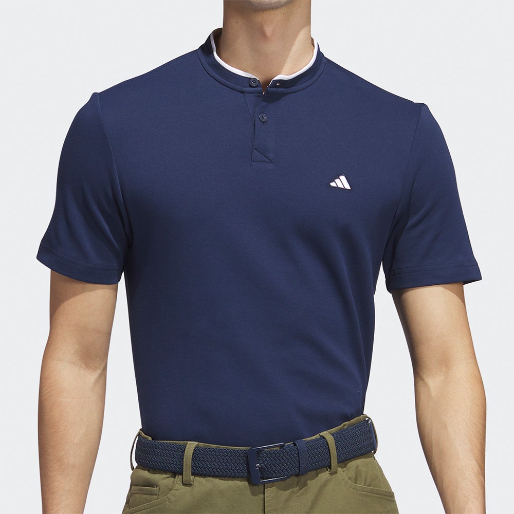 adidas Golf Shirt Go To Henley Collegiate Navy AW23