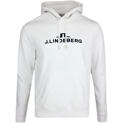 J.Lindeberg Athleisure Pullover - Alpha Hoodie - White AW21