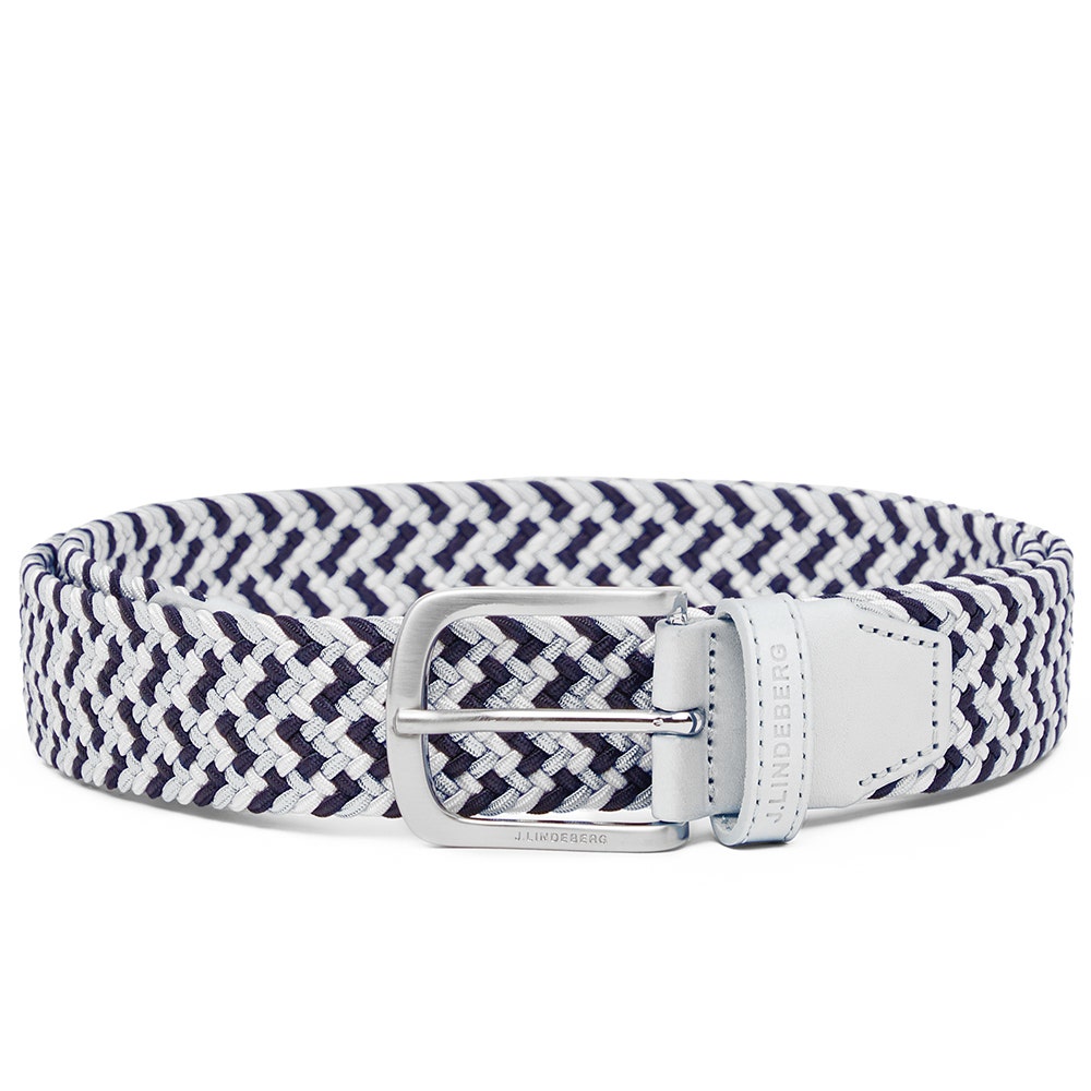 J.Lindeberg Golf Belt - Bubba Stretch Woven - Lapis Blue SS23