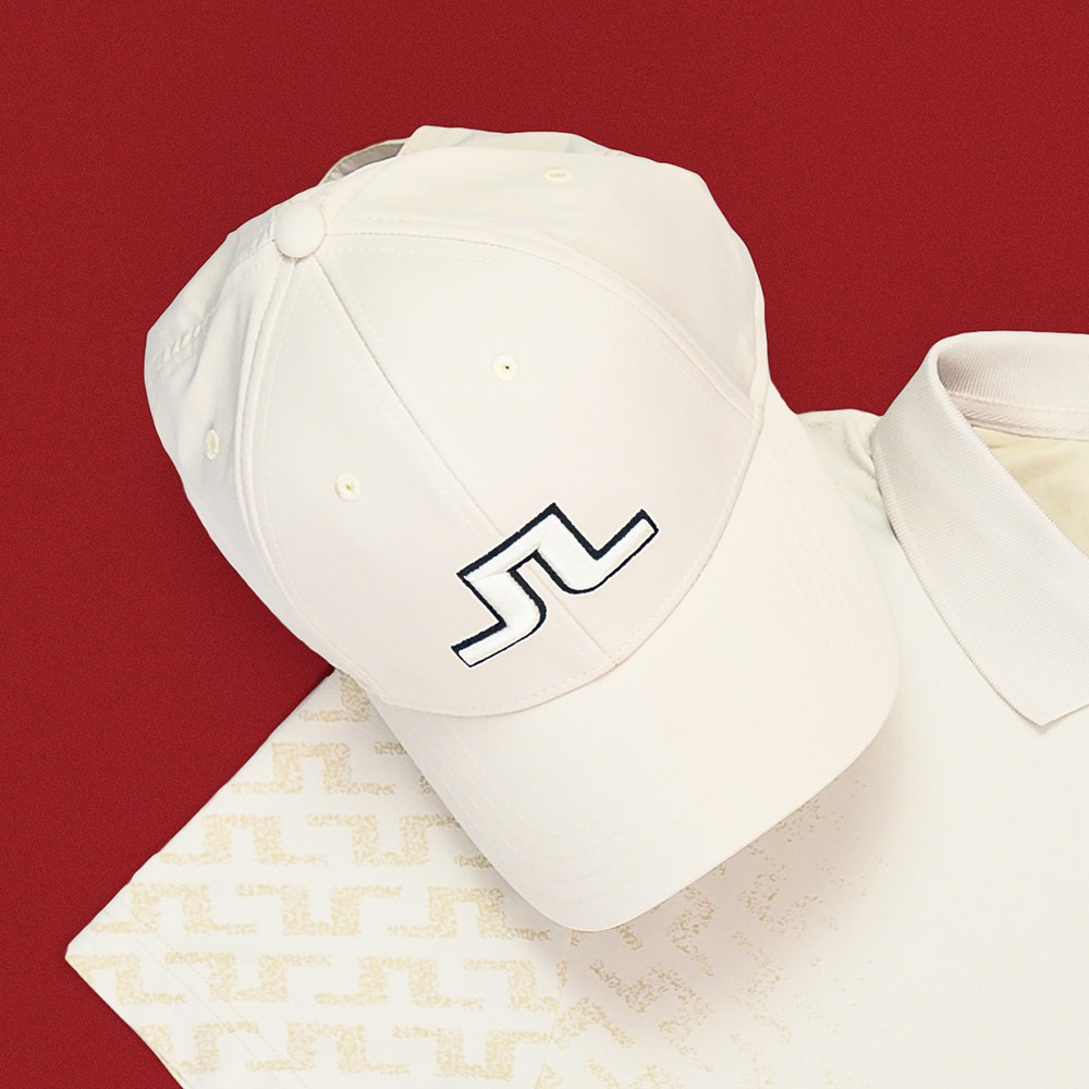 J.Lindeberg Golf Cap - Angus - Moonbeam AW24