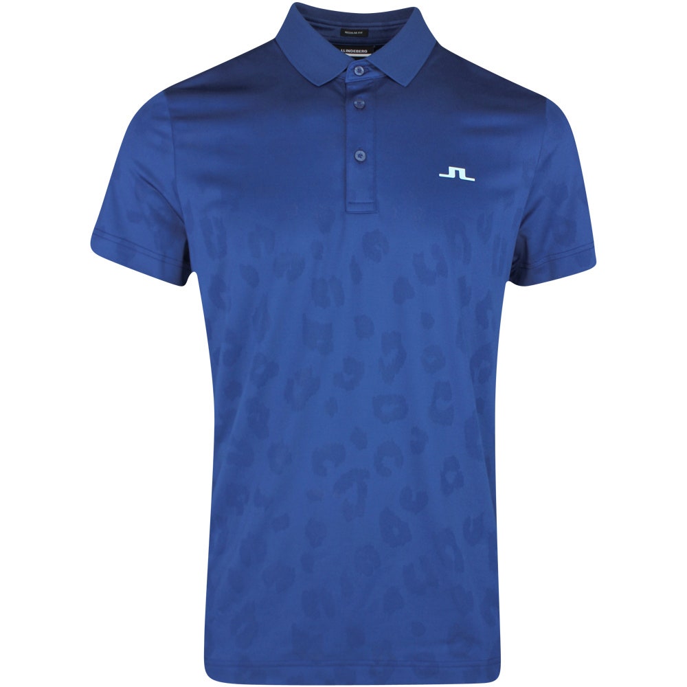 J.Lindeberg Golf Shirt - Kim Regular Fit - Estate Blue SS24