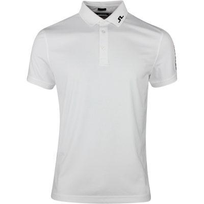 J.Lindeberg Golf Shirt - Tour Tech Slim Fit - White SS23
