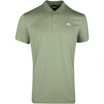 J.Lindeberg Golf Shirt - Wince Regular Fit - Oil Green SS24