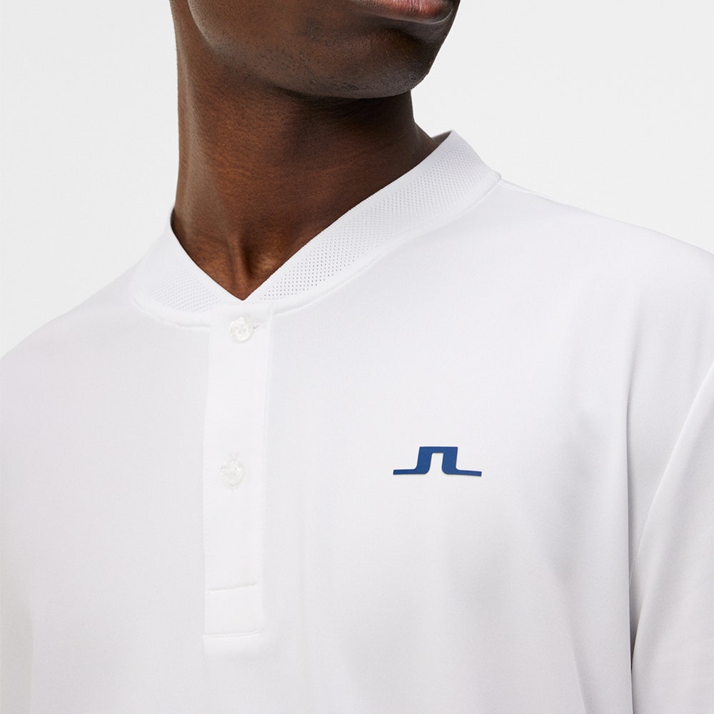 J.Lindeberg Golf Shirt - Wince Regular Fit - White SS24