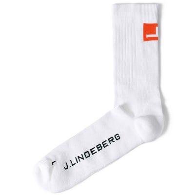 J.Lindeberg Golf Socks - Rolfi Crew - Tangerine SS22