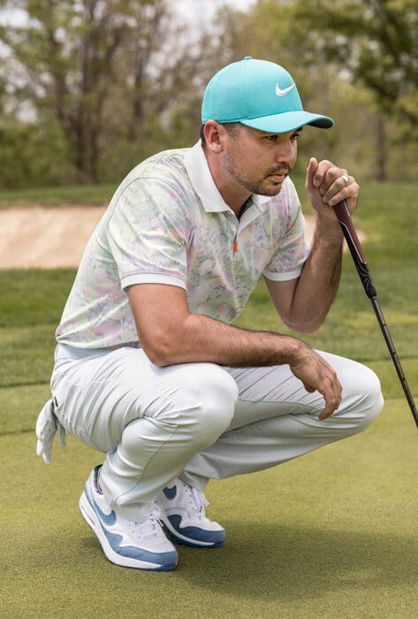 Jason Day - Denim Air 1 Golf Shoes - US Open