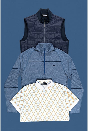 J.Lindeberg Golf - All Over Diamond Print - Outfit Inspiration 2023