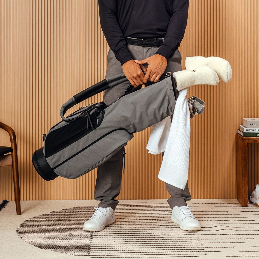 Jones Golf Bag - Players Series R Single Strap - Charcoal 2025