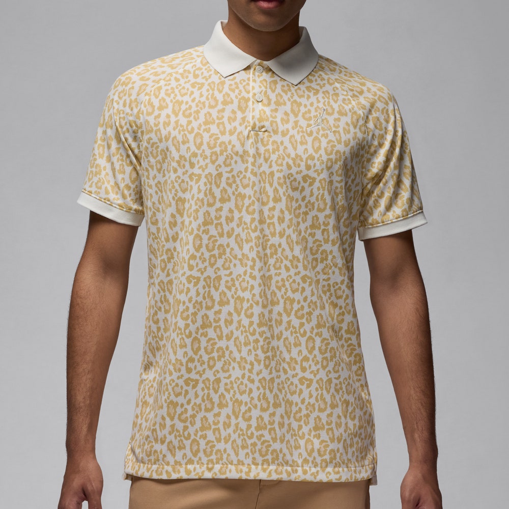 Jordan Golf Shirt - DF Printed Sport Pique Polo - Sail SU24