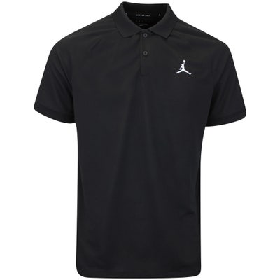 Jordan Golf Shirt - DF Sport Pique Polo - Black SU23