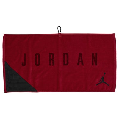 Jordan Golf Towel - Utility Jumpman Logo - Varsity Red 2023