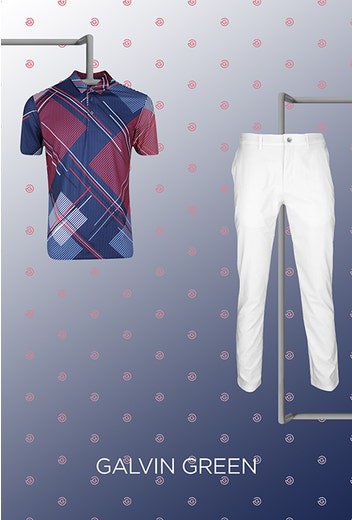 Lanto Griffin - US Open Friday - Geometric Galvin Green Shirt 2021