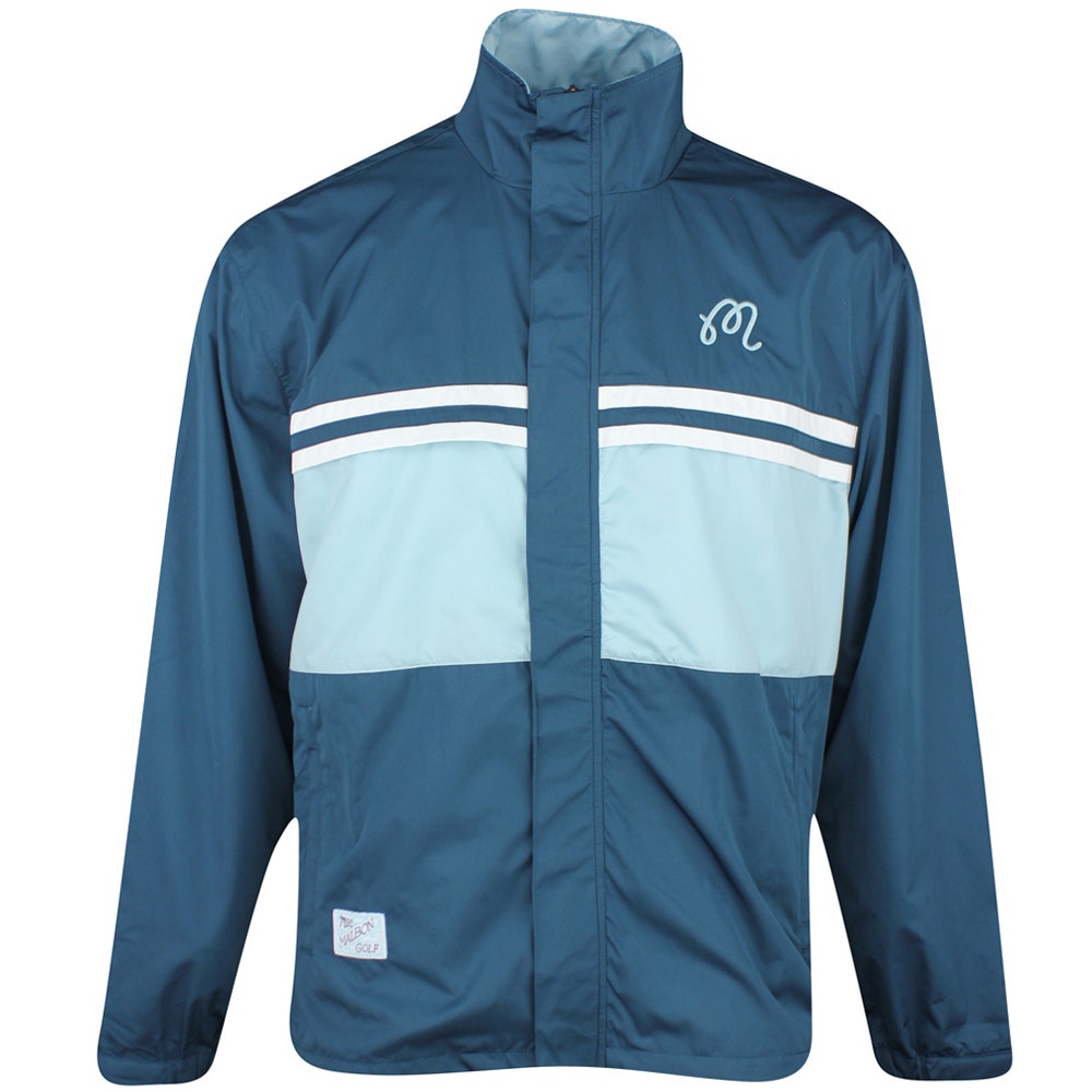 Malbon Golf Jacket - Golf & Cycle Track Jkt FZ - Navy SU24
