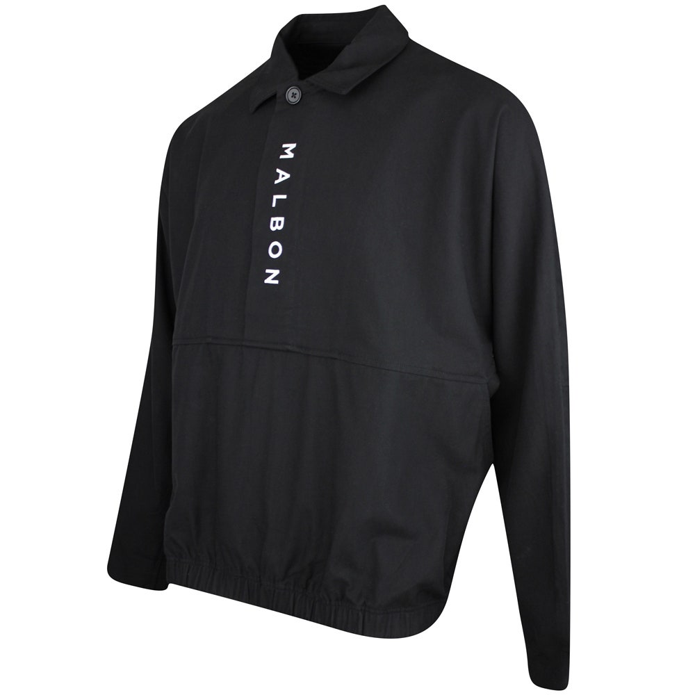 Malbon Golf Pullover - Le Club du Malbon - Black SS25