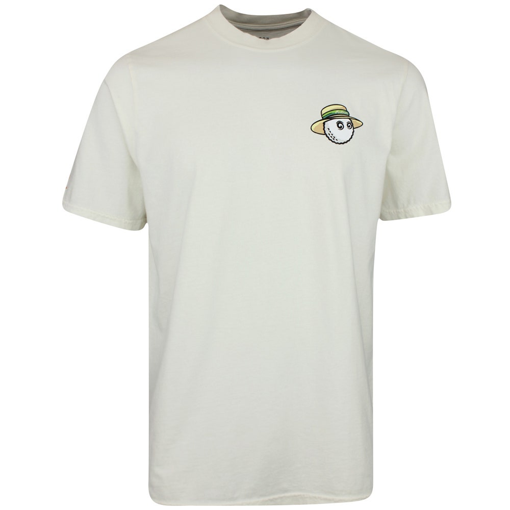 Malbon Golf T-Shirt - Villa Tee - Ivory SS25