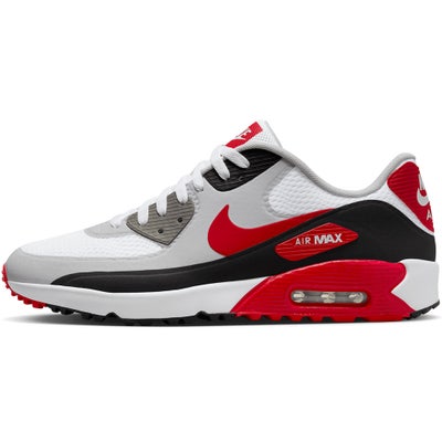 Nike Golf Shoes - Air Max 90 G - White - University Red 2023