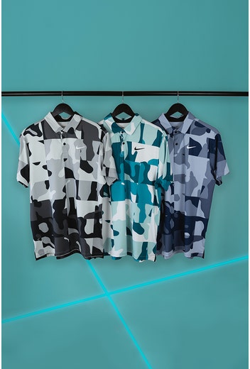Nike Golf - Bold Camouflage Geometric Print Shirts - Summer 2023