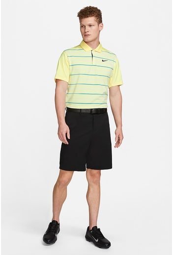 Nike Golf - Yellow Blue Tiger Woods Golf Shirt - Spring 2023