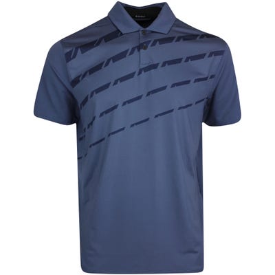 Nike Golf Shirt - NK Dry Vapor Graphic 2 - Thunder Blue FA21