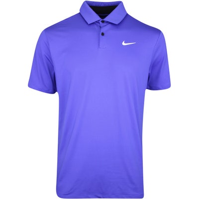 Nike Golf Shirt - NK DF Tour Solid Polo - Lapis Blue HO23