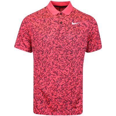 Nike Golf Shirt - NK DF Victory+ Print Polo - Ember Glow FA23