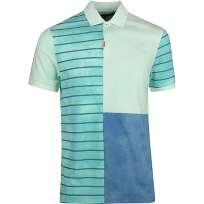 Nike Golf Shirt - The Nike Polo Colourblock - Mint Foam SU22