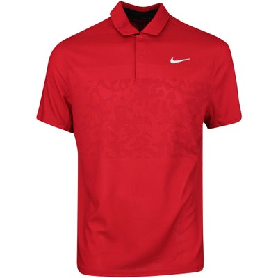 Nike Golf Shirt - Tiger Woods ADV Camo Polo - Gym Red SP23