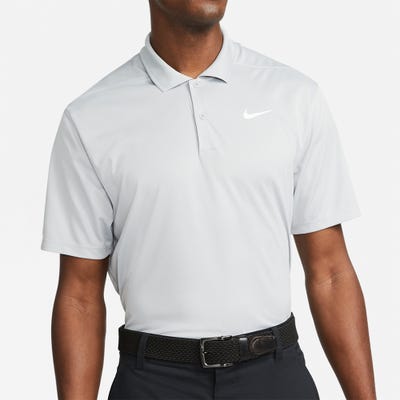 Nike Golf Shirt - NK DF Victory Solid - Lt Smoke Grey FA22