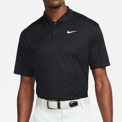 Nike Golf Shirt - NK DF Victory Solid - Black FA22