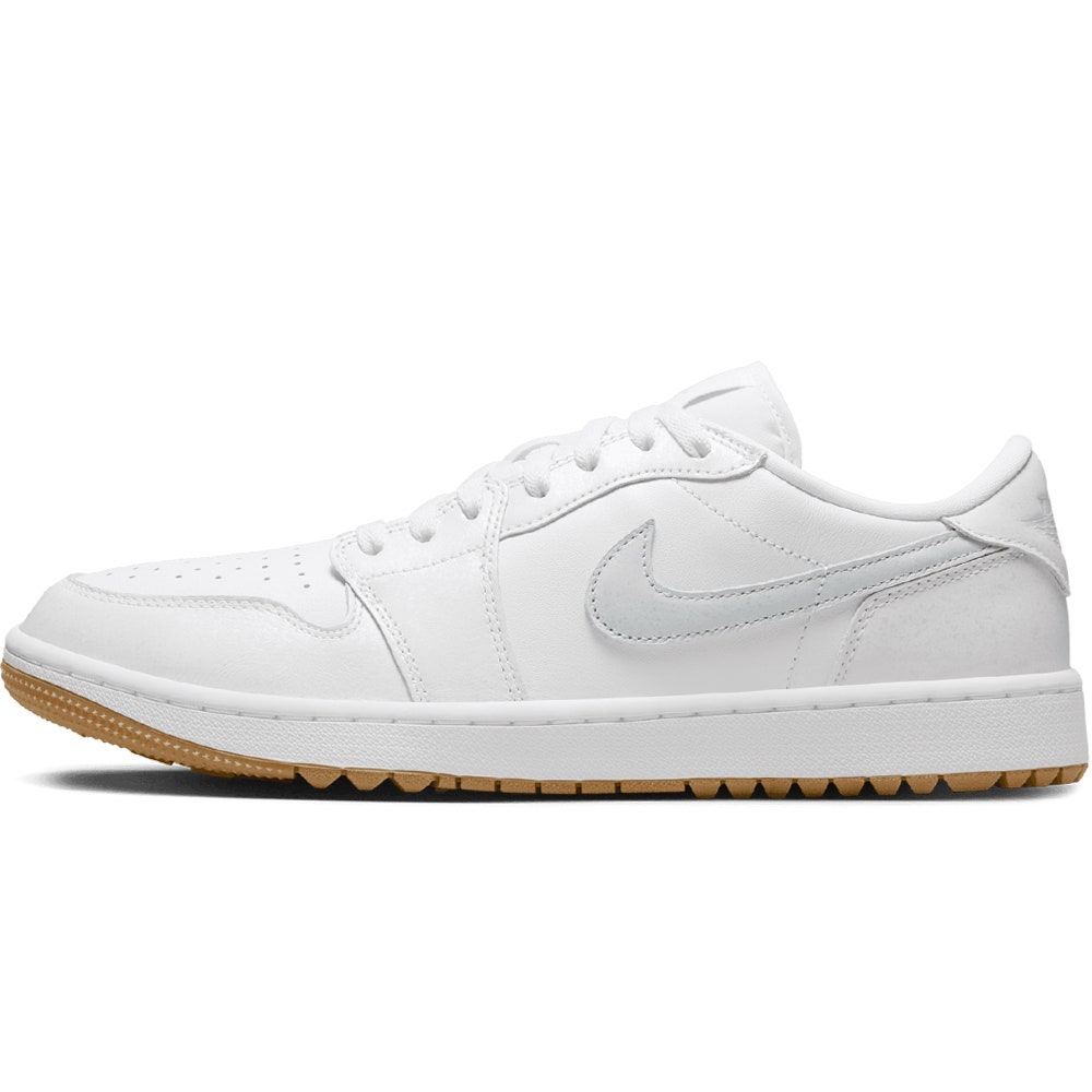 Nike Golf Shoes - Air Jordan 1 Low G - White - Gum 2024