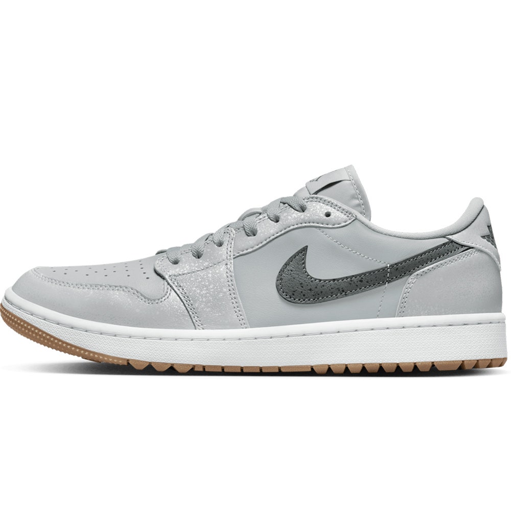 Nike Golf Shoes Air Jordan 1 Low G Wolf Grey Gum 2024