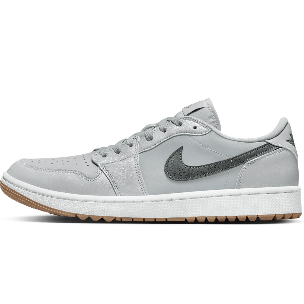 Nike Golf Shoes - Air Jordan 1 Low G - Wolf Grey - Gum 2024