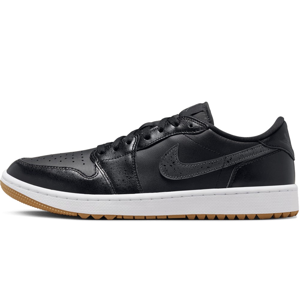 Nike Golf Shoes Air Jordan 1 Low G Black Gum 2024