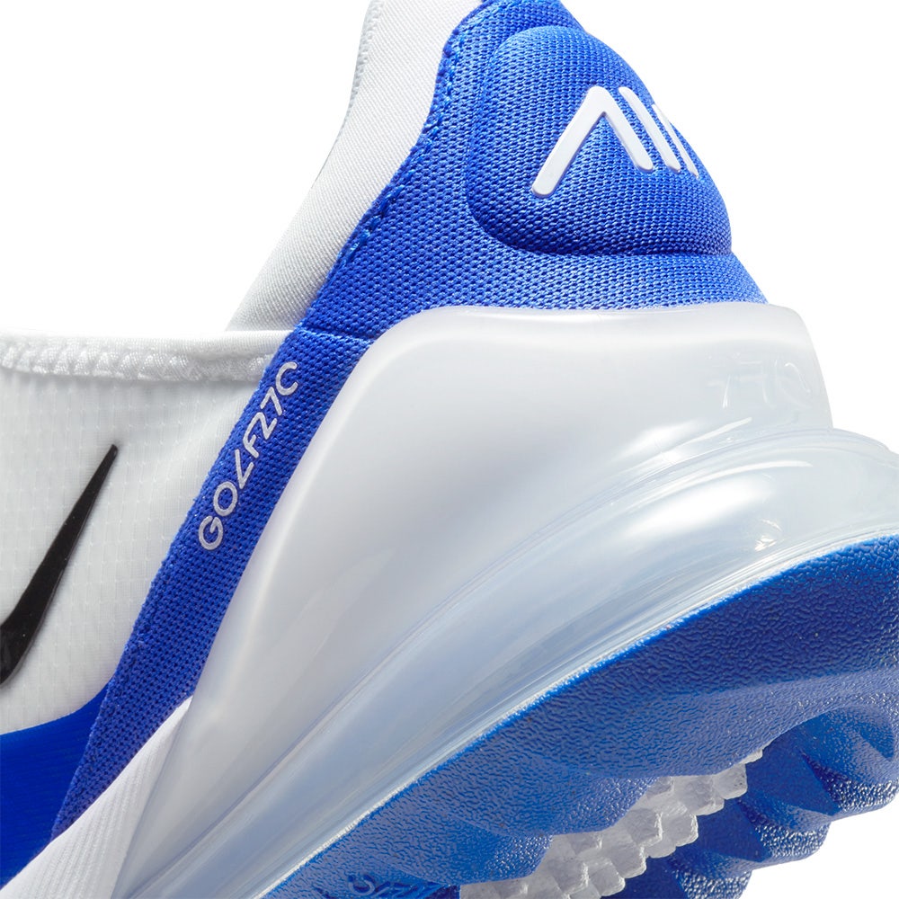 Nike Golf Shoes - Air Max 270 G - White - Racer Blue 2022