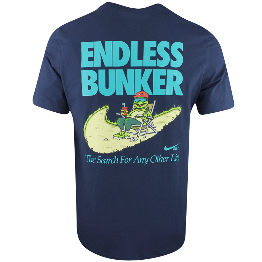 Nike Golf T-Shirt - Verbiage Golf Tee - Stadium Green FA24