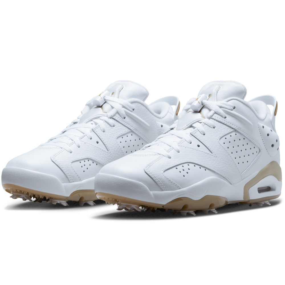 Nike Golf Shoes Air Jordan 6 Low G White Khaki 2023