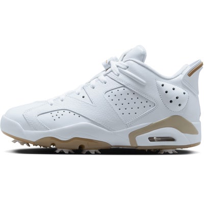 Nike Golf Shoes - Air Jordan 6 Low G - White - Khaki 2023